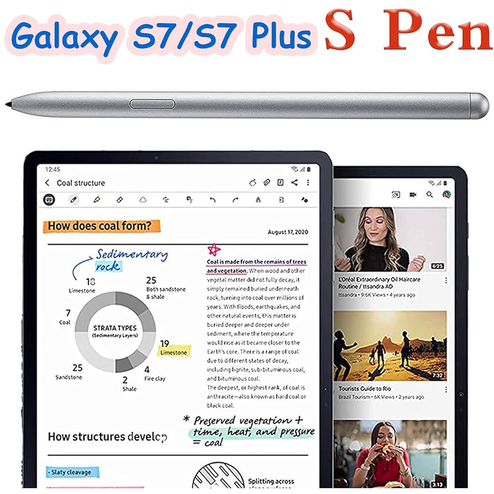 Amazon.com: Tab S7 S Pen for Samsung Galaxy Tab S7, Tab S7+